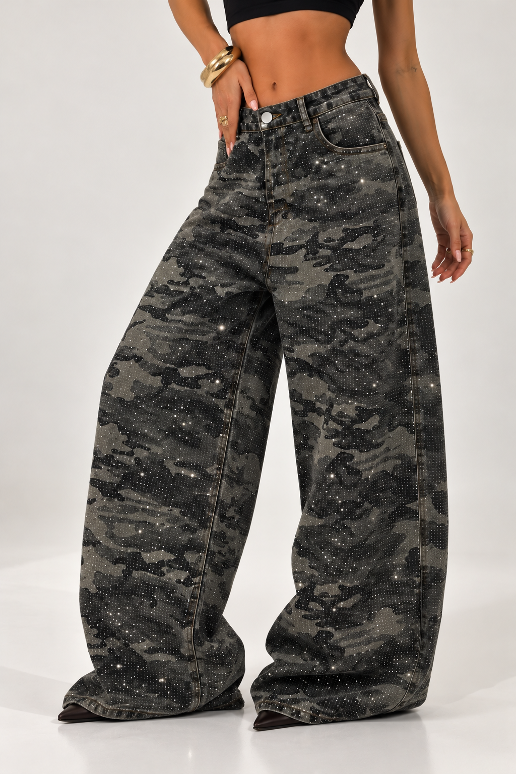 Military Baggy Jeans