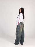 Vintage Camo Cargo Jeans